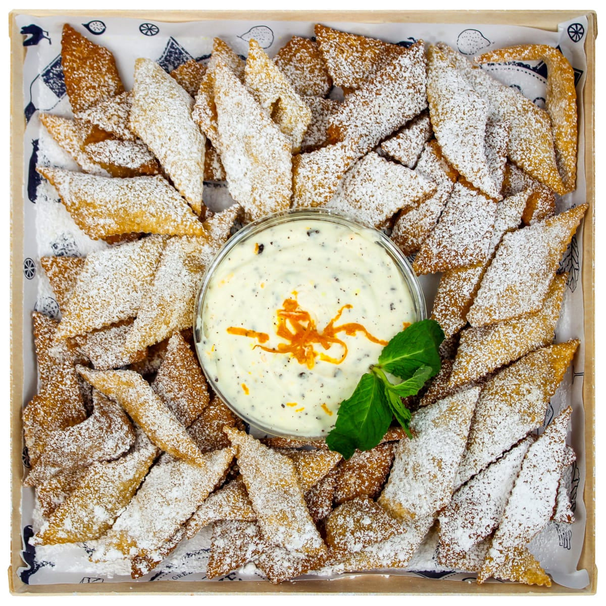 Cannoli Dip Platter
