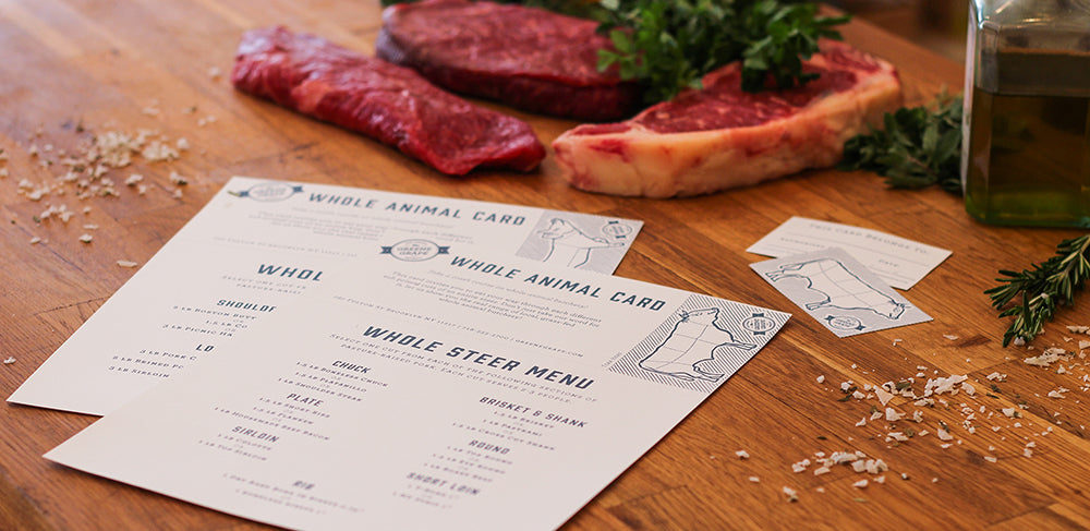 Going Whole Hog: Whole Animal Gift Cards