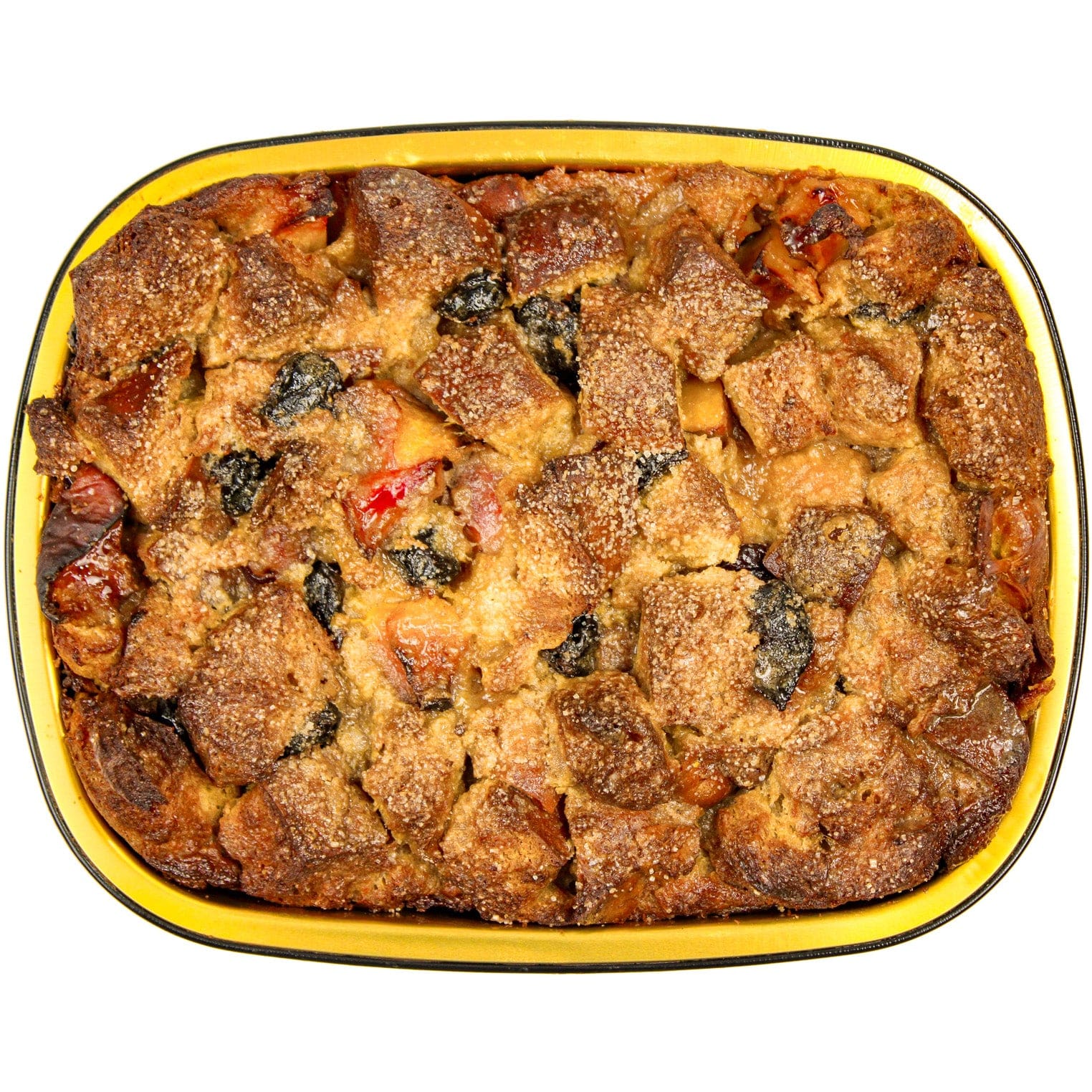 Stone Fruit Bread Pudding