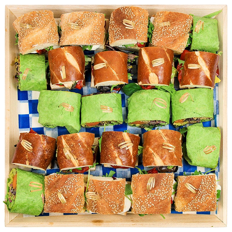 Plant-Based Sandwich Platter